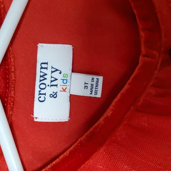 Red toddler dress - Picture 3 of 3